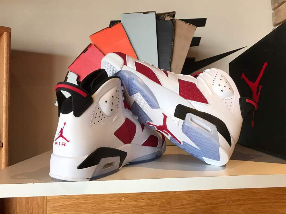 Jordan hydro outlet 6 carmine